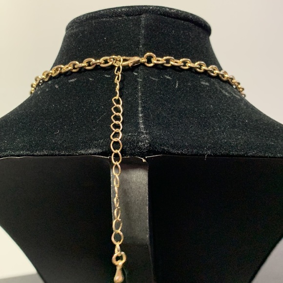 CHARMING CHARLIE teal and rhinestone set - Picture 5 of 7